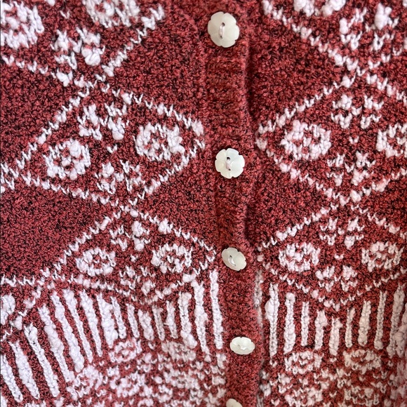 Free People Patterned Sweater. NWOT - Picture 5 of 7